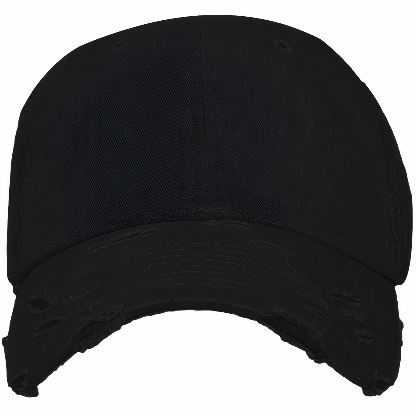 Black distressed dad hat online